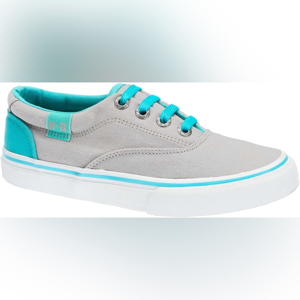 Harley-Davidson® Women's Layton Light Grey Athletic Sneakers Skate Shoes Size 7 - Picture 1 of 9